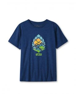 Stio Kids' Pinecone Globe Tee 10 Stio Kids' Pinecone Globe Tee