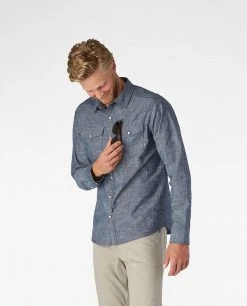 Stio Men's Ashton Chambray Shirt