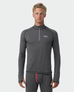 Stio Men's Basis Power Wool™ Zip Neck