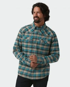 Stio Men's Junction Midweight Flannel Shirt