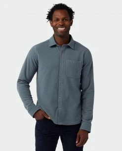 Stio Men's Thermop Fleece Snap Shirt Sale
