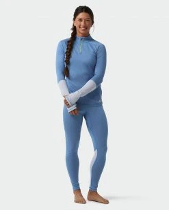 Stio Women's Basis Power Wool™ Zip Neck