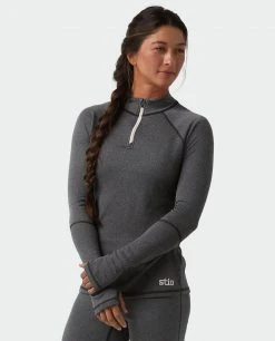 Stio Women's Basis Power Wool™ Zip Neck