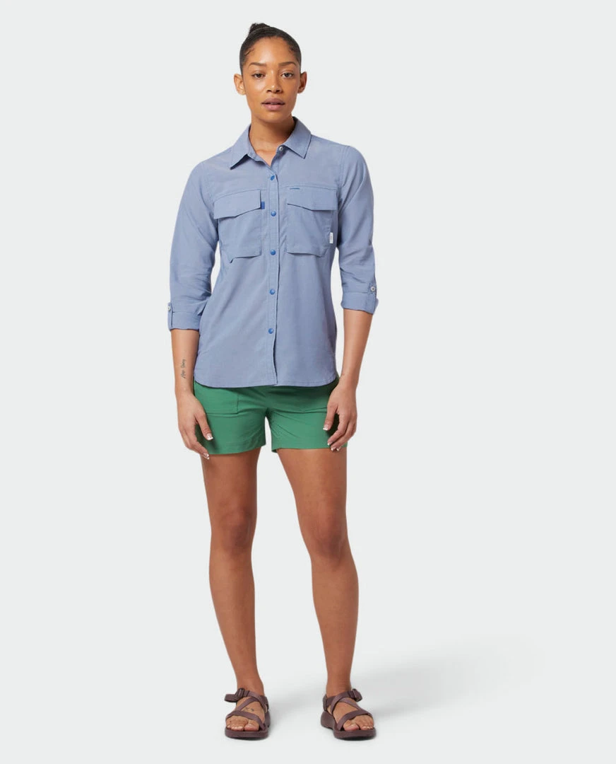 Stio Women's Cut Bank Short 8 Stio Women's Cut Bank Short