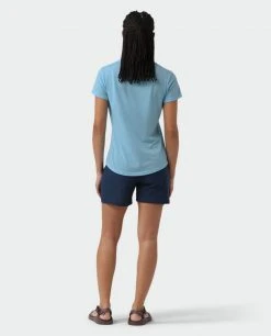 Stio Women's Divide V-Neck SS