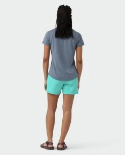 Stio Women's Divide V-Neck SS