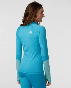 Stio Women's Basis Power Wool™ Zip Neck