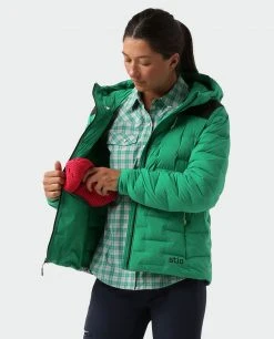 Stio Women's Skillet Stretch Down Hooded Jacket