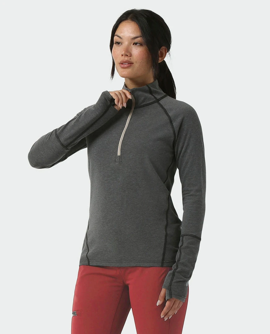 Stio Women's Tipton Tech Half Zip 6 Stio Women's Tipton Tech Half Zip