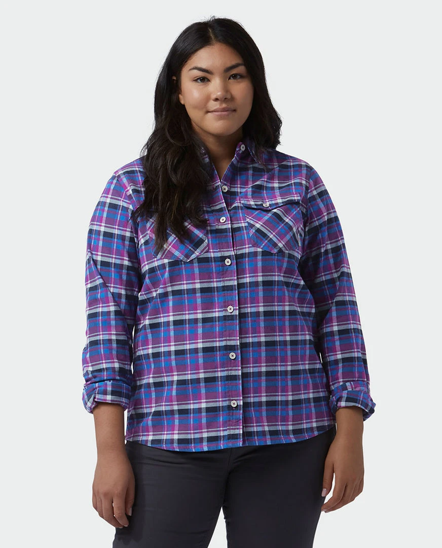 Stio Women's Willow Midweight Flannel Shirt 32 Stio Women's Willow Midweight Flannel Shirt