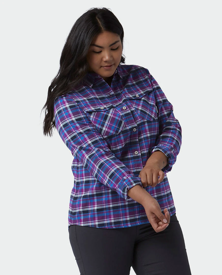 Stio Women's Willow Midweight Flannel Shirt 34 Stio Women's Willow Midweight Flannel Shirt