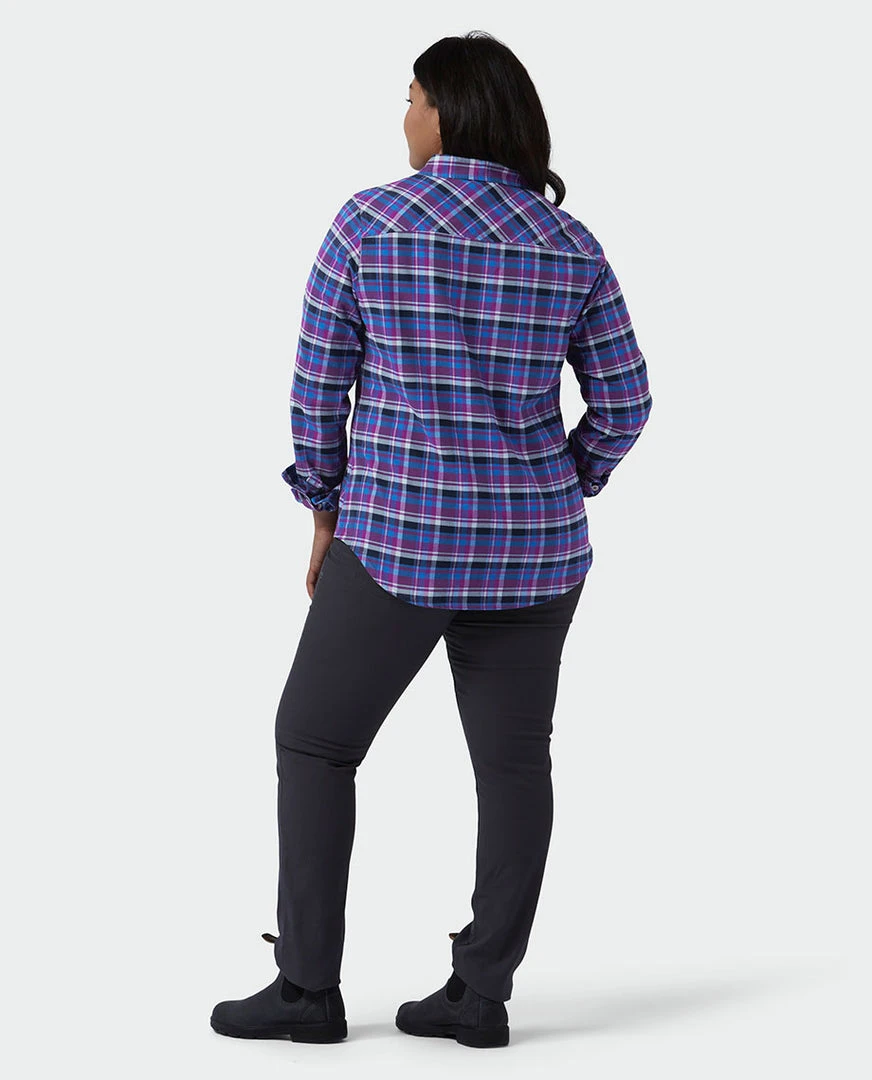Stio Women's Willow Midweight Flannel Shirt 36 Stio Women's Willow Midweight Flannel Shirt