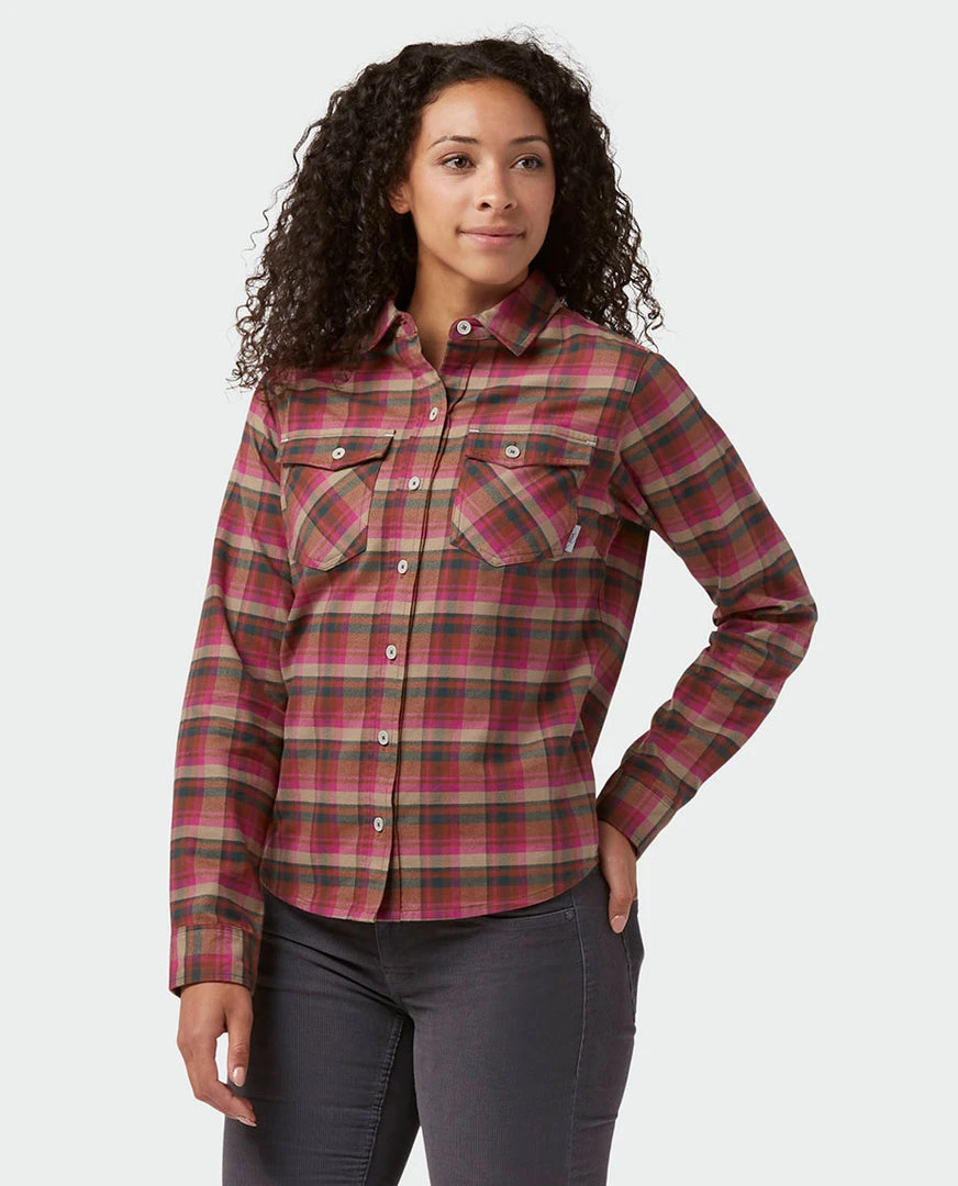 Stio Women's Willow Midweight Flannel Shirt 19 Stio Women's Willow Midweight Flannel Shirt