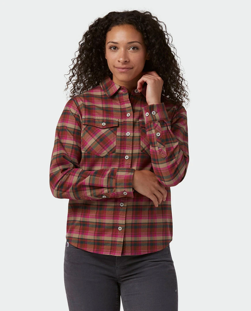Stio Women's Willow Midweight Flannel Shirt 20 Stio Women's Willow Midweight Flannel Shirt