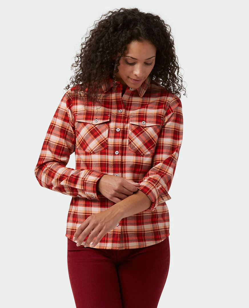 Stio Women's Willow Midweight Flannel Shirt 7 Stio Women's Willow Midweight Flannel Shirt