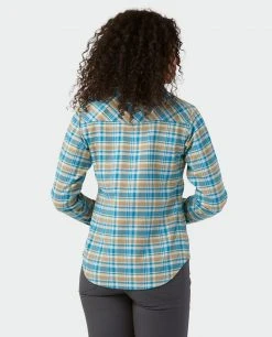 Stio Women's Willow Midweight Flannel Shirt 46 Stio Women's Willow Midweight Flannel Shirt